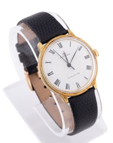 MOVADO 'KINGMATIC S' SUB SEA GOLD TONE WRISTWATCH