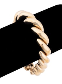 14K YELLOW GOLD SAN MARCO LINK BRACELET