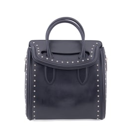 ALEXANDER MCQUEEN LEATHER STUDDED 'HEROINE' BAG