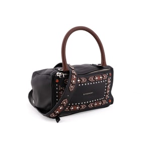 GIVENCHY LEATHER STUDDED EMBELLISHED PANDORA BAG