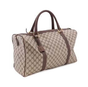 GUCCI VINTAGE MONOGRAM DUFFLE WEEKENDER BAG