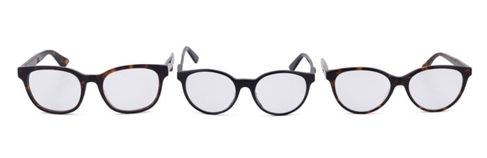 THREE GUCCI PRESCRIPTION / READING GLASSES