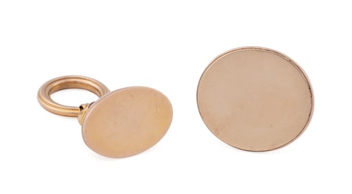 2 ANTIQUE YELLOW GOLD WATCH FOBS AND LOCKET