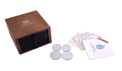 1976 CANADIAN OLYMPIC COIN SETS UNCIRCULATED