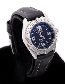 BREITLING, ‘WINGS LADY’ SS WRISTWATCH, REF. A67350
