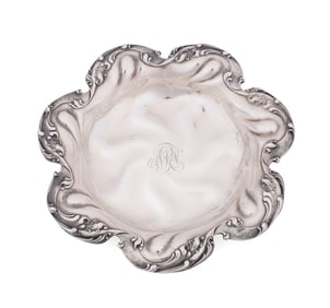 GORHAM ART NOUVEAU STERLING VEGETABLE BOWL, 1899