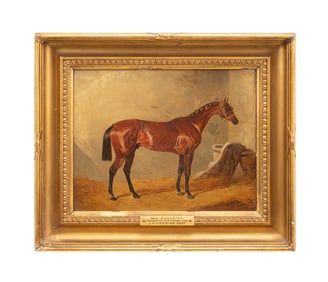 JF HERRING SR 'BAY MIDDLER' 1836 EQUESTRIAN OIL