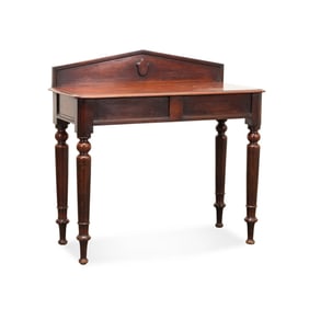 19TH C. WILLIAM IV MAHOGANY SERVER OR HALL TABLE