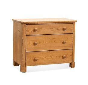 19TH C. BRITISH PROVINCIAL PINE BEDSIDE CHEST