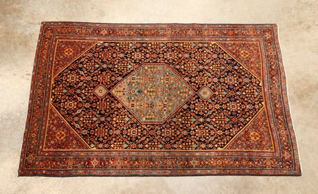 PERSIAN FARAHAN HAND-WOVEN RUG