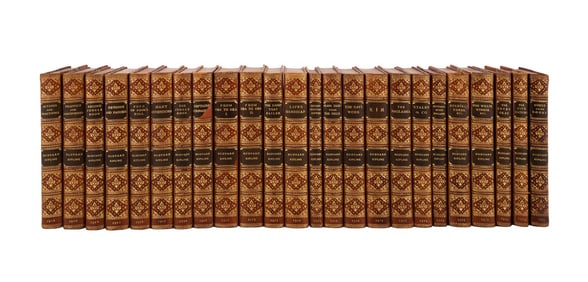 RUDYARD KIPLING 24 VOLUMES WITH 23 SIGNED BY HAND