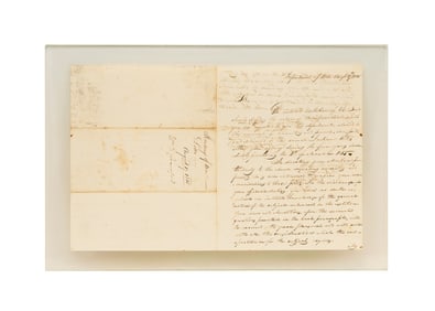 W H CRAWFORD SEC Of WAR, LETTER TO ERASTUS GRANGER