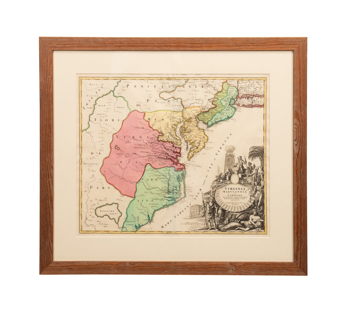 JOHANNA HOMANN 'VIRGINIA MAYLANDIA ET CAROLINA...' (1 of 5)