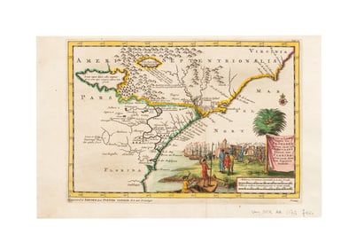 PIETER VAN DER AA, ZEE EN LAND TOGTEN DER FRANSZEN