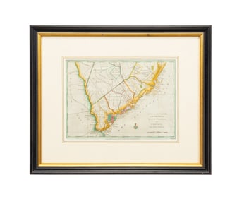 JOHN LODGE, A NEW AND ACCURATE MAP OF SOUTH CAR.