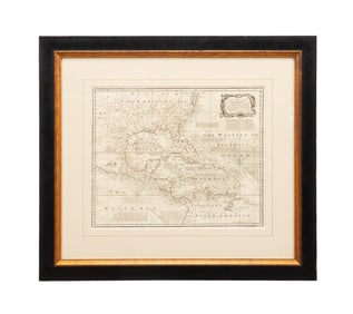 EMANUAL BOWEN, A NEW AND ACCURATE CHART W. INDIES