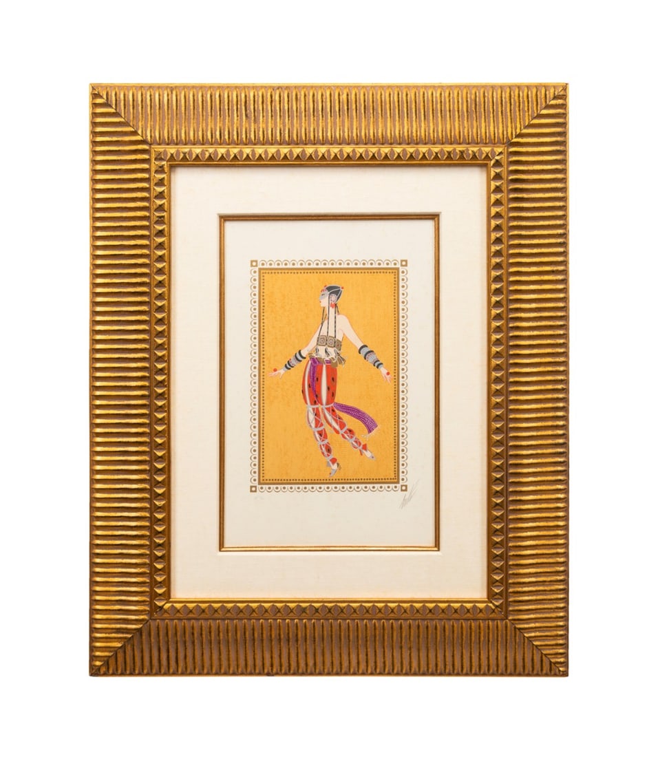 ERTE, 'ARABIAN DANCER' L.E. SERIGRAPH AP 31/60 (1 of 7)