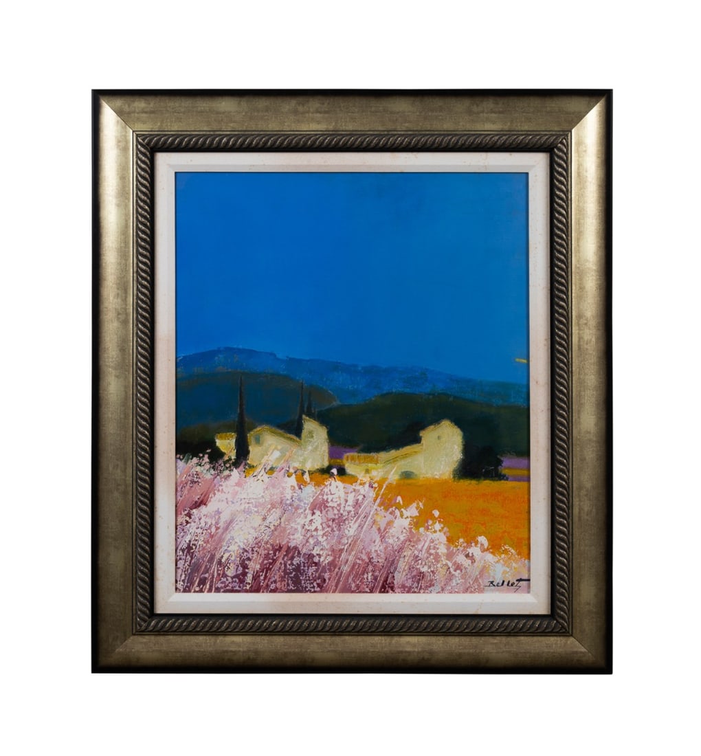 EMILE BELLET 'SAUGE EN HTE PROVENCE' OIL LANDSCAPE (1 of 6)