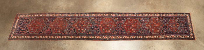 PERSIAN HAND-KNOTTED BIJAR RUNNER