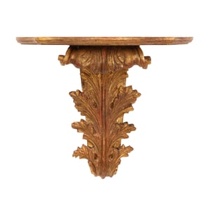 ITALIAN OVERSIZED BAROQUE STYLE GILDED BRACKET
