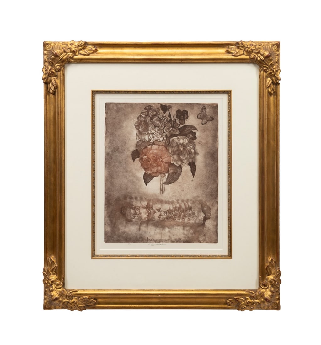 JIRI ANDERLE 'VANITAS' ARTISTS PROOF ETCHING, 1988