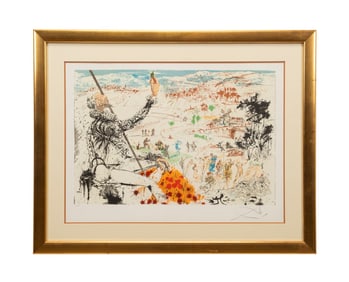 SALVADOR DALI "L'AGE D'OR" ARTISTS PROOF LITHO