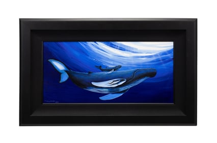ROBERT WYLAND, MOTHER & CALF, 2015 O/C