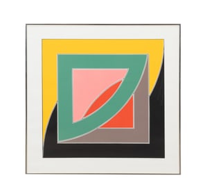 FRANK STELLA 'REFERENDUM 70' SCREENPRINT, 1970