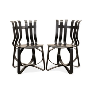 GEHRY FOR KNOLL, PAIR OF 'HAT TRICK' CHAIRS, 1994