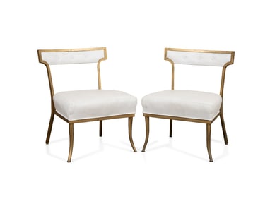 BILLY HAINES, PAIR OF KLISMOS-FORM SIDE CHAIRS