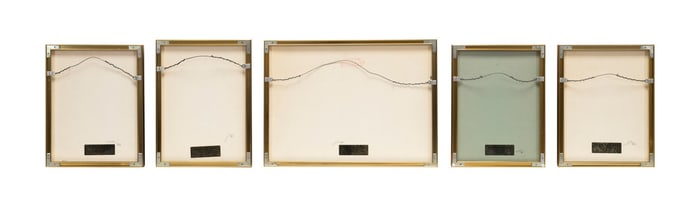 MIRO, 4 PLATES 'ALBUM 19' W/ SIGNED EDITION PAGE
