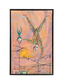 HARRY STERNBERG, TELEVISION #5, 1949 O/C