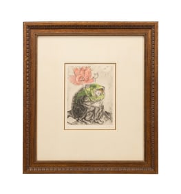MARC CHAGALL, ISAIAH'S PRAYER, 1958 ETCHING