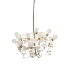 INGO MAURER 'BIRDIE' 8-LIGHT CHANDELIER