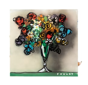 STEVE PENLEY, FLORAL STILL LIFE, MM ON CANVAS