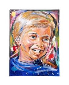STEVE PENLEY, 'PORTRAIT OF GRIFFIN', A/C