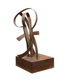 MANNER CHARLES W. SMITH, OUTDOOR STEEL SCULPTURE