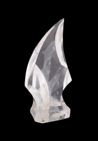CHRISTIAN LASSEN, DOLPHIN POD LUCITE SCULPTURE, AP