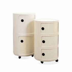 FERRIERI FOR KARTELL, 2 COMPONIBILI STORAGE UNITS