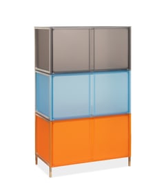 PIERO LISSONI FOR KARTELL 'REGAL ONE' STORAGE UNIT