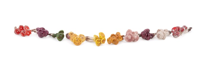 MARIA MARAVIGNA, 10 MUSHROOM CLUSTER BROACHES