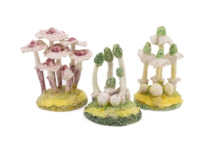 MARIA MARAVIGNA, 3 EDIBLE MUSHROOM CLUSTERS