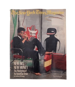 THE NEW YORK TIMES BASQUAIT EDITION FEB 10TH, 1985
