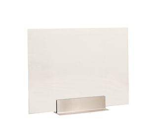 PETE MALY FOR CONMOTO, MODERN GLASS FIRE SCREEN