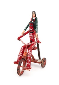 RONALD COOPER, 'PEDLING TO HELL' SCULPTURE 2001