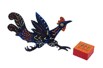 PETER LOOSE FOLK ART WOODEN OBJECTS