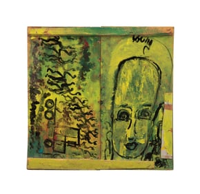 PURVIS YOUNG, UNTITLED ABSTRACT PORTRAIT