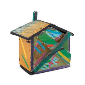 BEVERLY BUCHANAN, SHACK HOUSE FOLK ART SCULPTURE