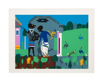 BEARDEN, CIRCE INTO SWINE SCREENPRINT