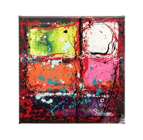 CECIL BERNARD, UNTITLED ABSTRACT PAINTING